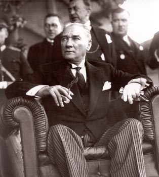Siyah Beyaz Fotoğraflarla Atatürk Galerisi-7