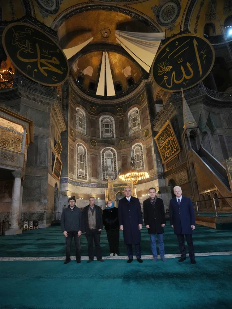 AYASOFYA’DA CUMHURİYET TARİHİNİN EN KAPSAMLI RESTORASYONU